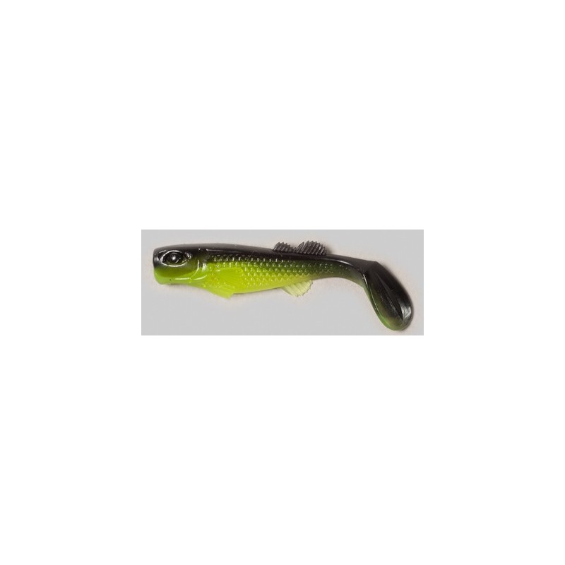 3" 100ct Black/Chartreuse